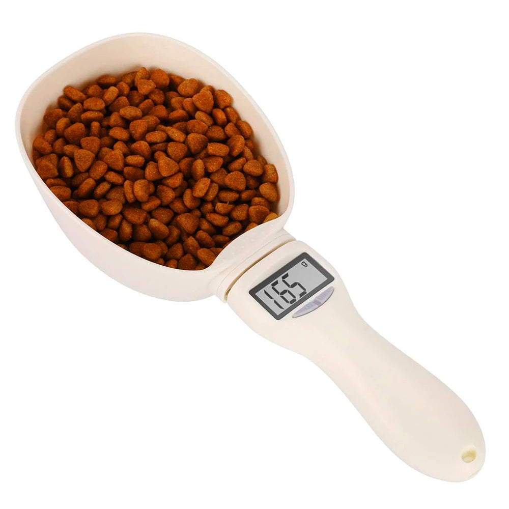 Digital Pet Food Scoop with LED Scale