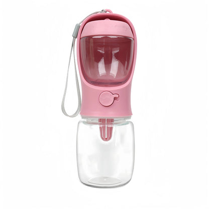 Portable Pet Water Bottle & Food Container