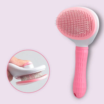 Stainless Steel Pet Hair Remover Brush