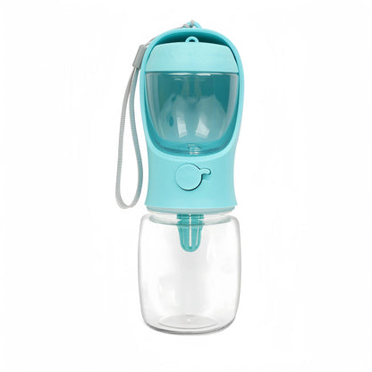 Portable Pet Water Bottle & Food Container